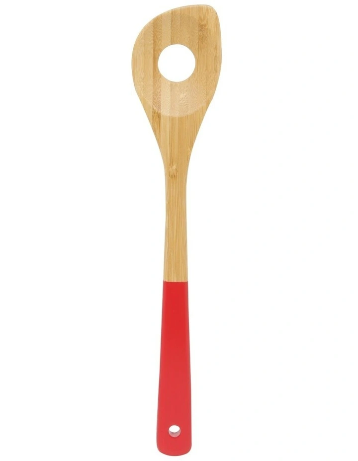 31cm Bamboo Slotted Spoon