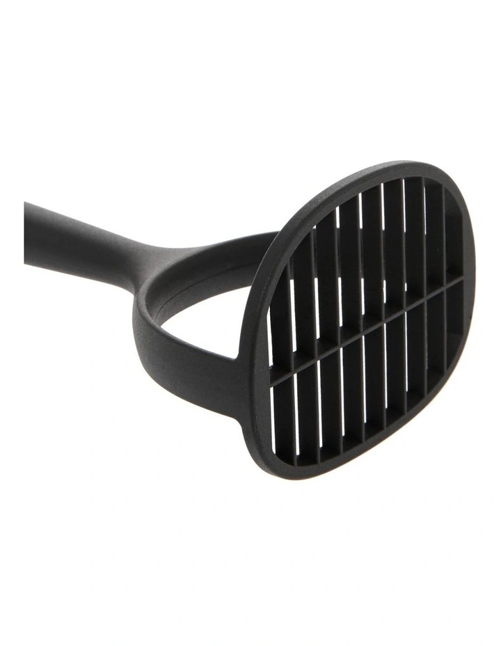 33cm Nylon Potato Masher Black - Image 3