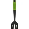 33cm Nylon Slotted Spoon Black