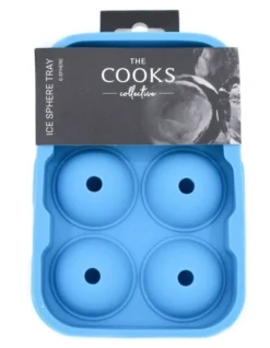 Jumbo 6 Sphere Ice Tray Blue