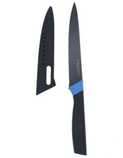 Ti 12cm Utility Knife With Cover Blue