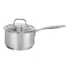 ONE Stainless Steel 16cm Saucepan With Lid 1.8lt
