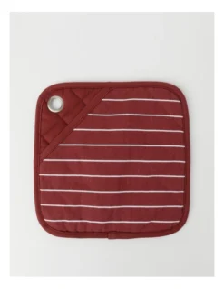 Chefs Pot Holder Red