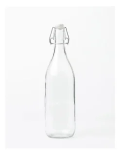 Glass 1L Bottle Clear