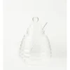 Glass Honey Pot