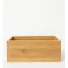 Bamboo 25x20x10cm Rectangular Storage Container