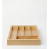Extendable Bamboo Cutlery Organiser