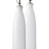 Olive Oil & Vinegar Set In White