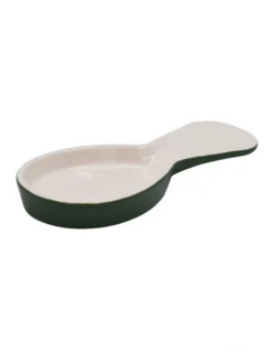 Olive Spoon Rest In Heritage Green