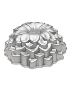 Ornate Mould Pan In Silver