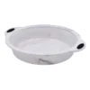 Marble Silicone Round Pan 22cm In White Marble