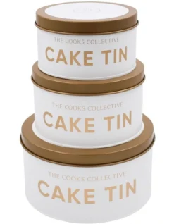 Baking Cake Tins Set Of 3