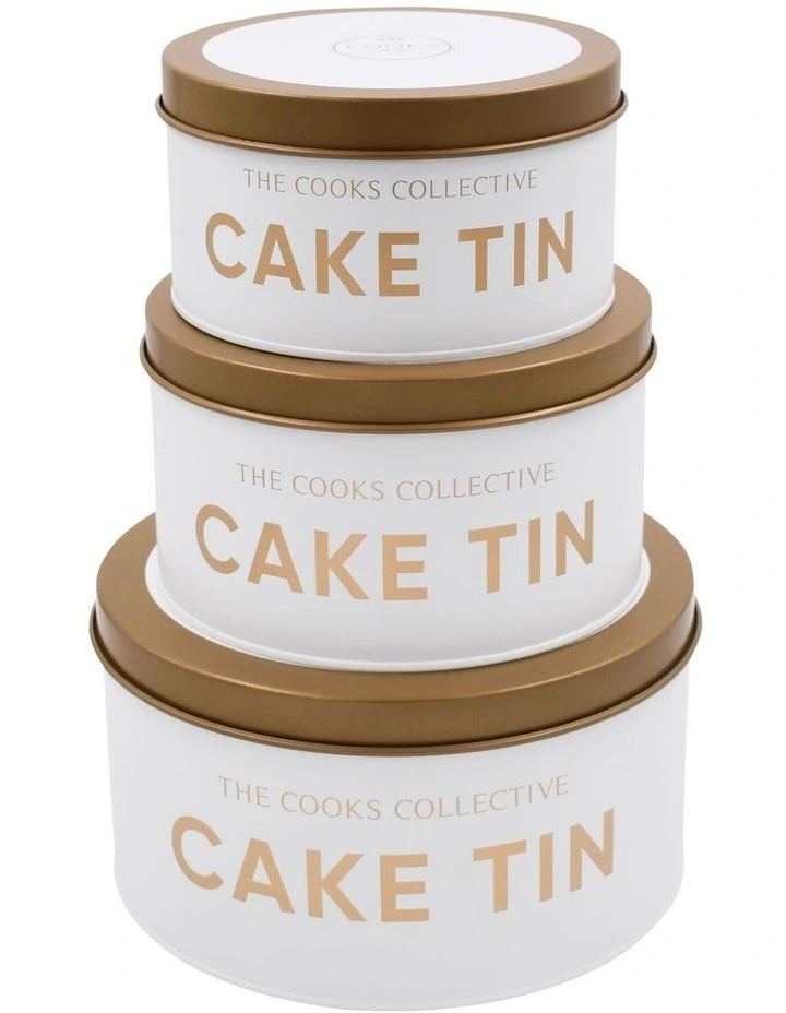 Baking Cake Tins Set Of 3