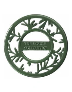 Olive Cast Iron Trivet 20cm Heritage In Green