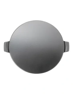 Glazed Pizza Stone 48cm In Black