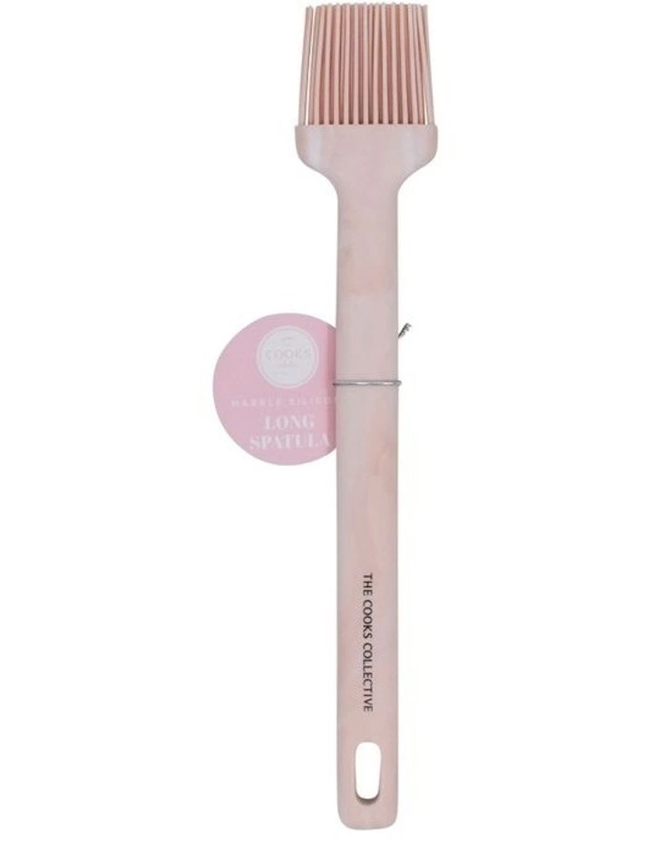 Marble Silicone Pastry Brush In Pink