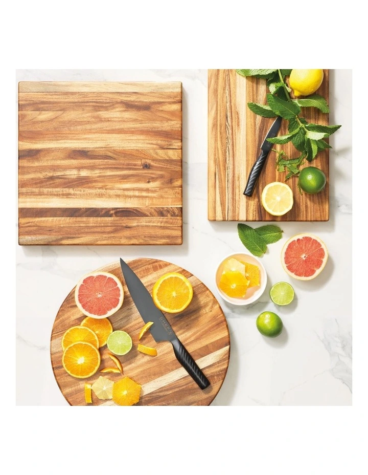 Rectangle Cutting Board Acacia 40x26x4cm In Brown - Image 4