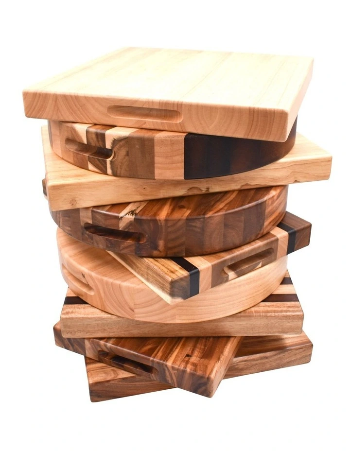 Rectangle Cutting Board Acacia 40x26x4cm In Brown - Image 6