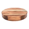 Round Cutting Board Acacia 38x38x6cm In Brown
