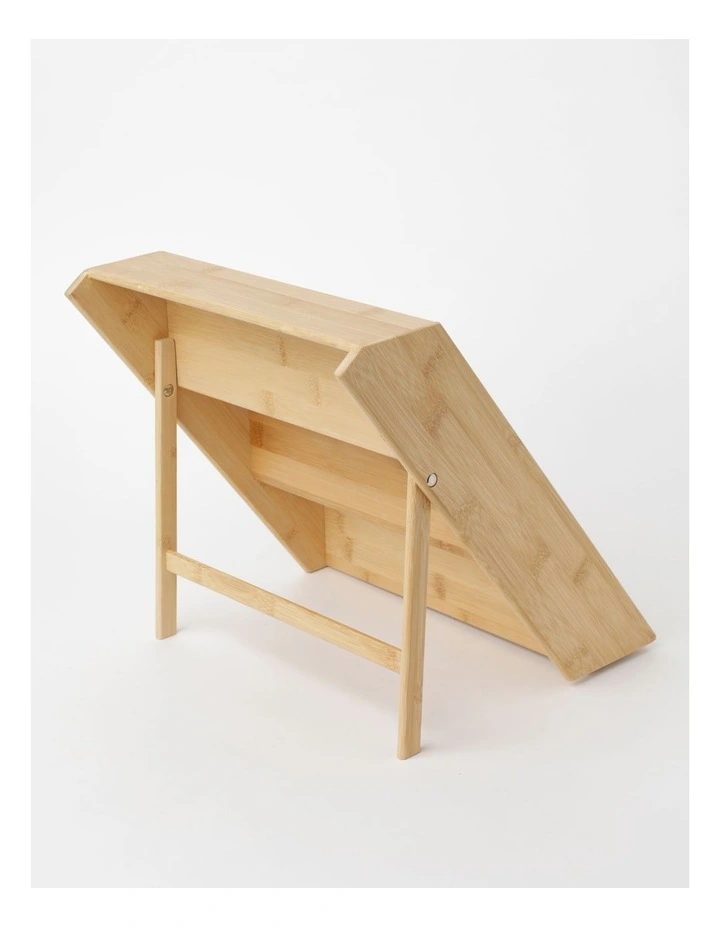 Bamboo Spice Rack 30x26x30.5cm In Brown - Image 2