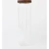 Glass Storage Jar With Acacia Lid 1550ml In Bamboo